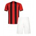 Camiseta OGC Nice Primera Equipación Replica 2024-25 para niños mangas cortas (+ Pantalones cortos)